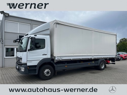 MERCEDES-BENZ Atego 1530 L Schiebeplane Klima Kamera AHK LBW